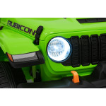 Elektrické autíčko Jeep Wrangler Rubicon Lift 4x4, 24V - zelené